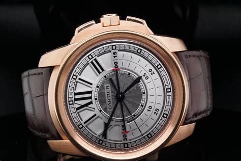 ' cartier calibre watch|cartier chronograph price.